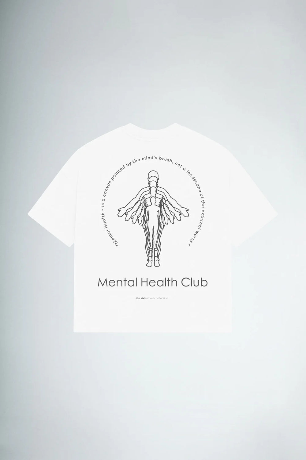T-Shirt Mental Health WhiteBlack