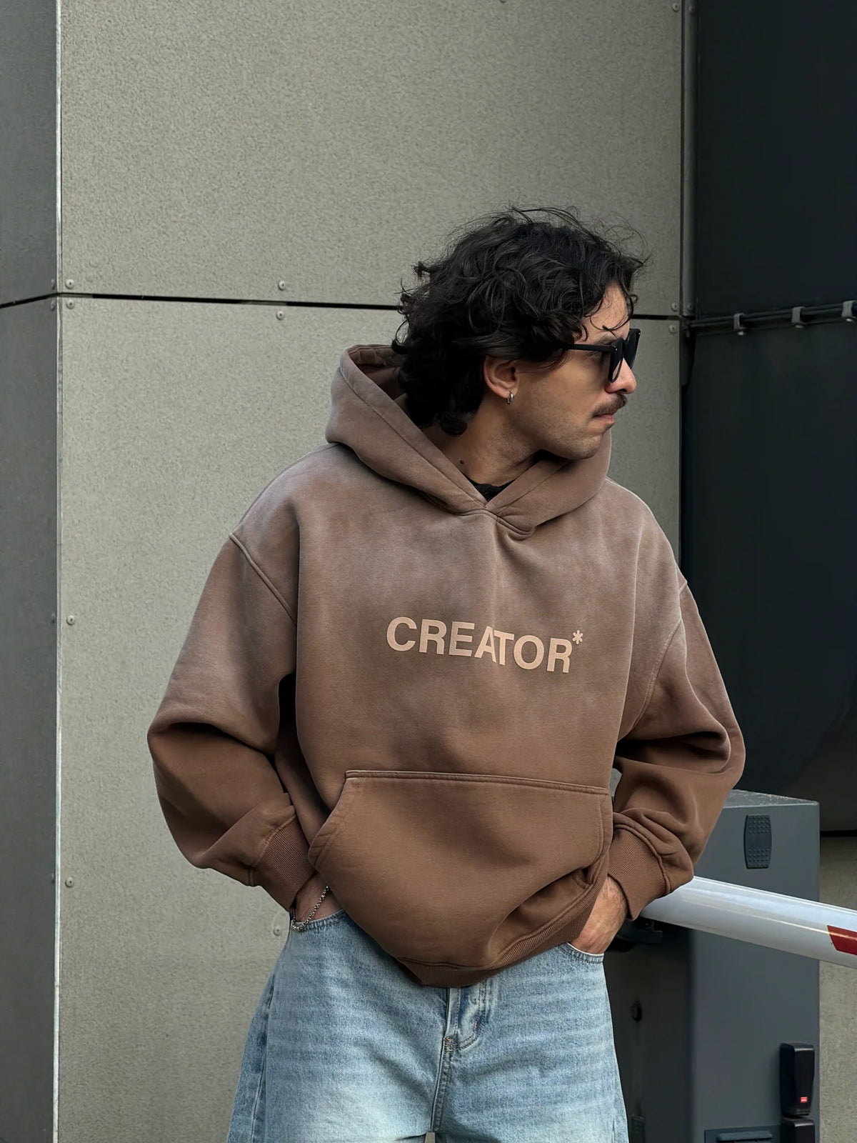 Hoodie Creator* brown
