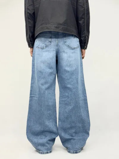 Baggy Fit Jeans · Blue Wash · Waist 30–38 in