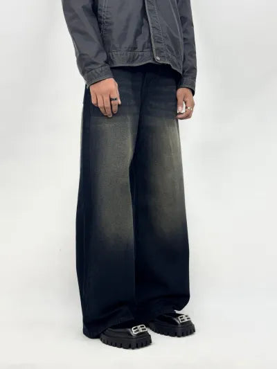 Baggy Fit Jeans · Classic Brown Wash · Waist 30–46 in