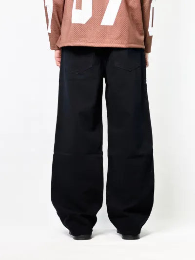 Baggy Fit Jeans · Black · Waist 30–38 in