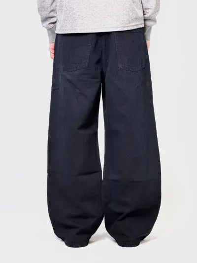 Baggy Fit Jeans · Jet Black · Waist 30–38 in