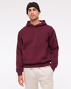 MAROON SHERPA HOODIE
