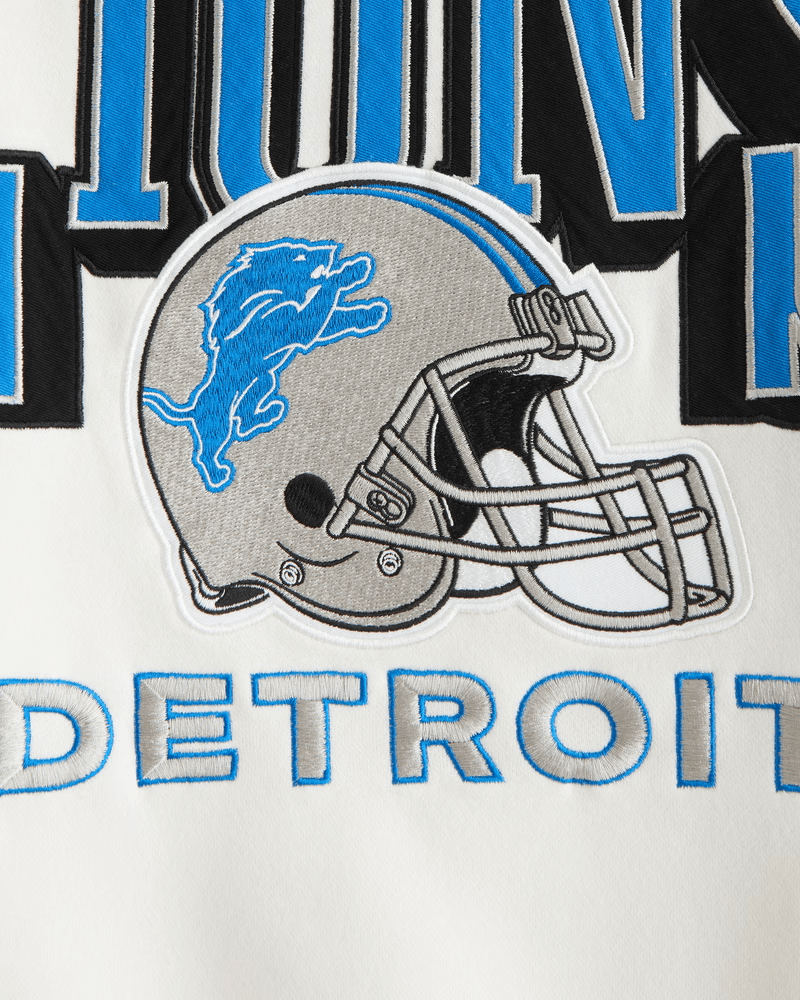 Detroit Lions Graphic Crew Sweatshirt