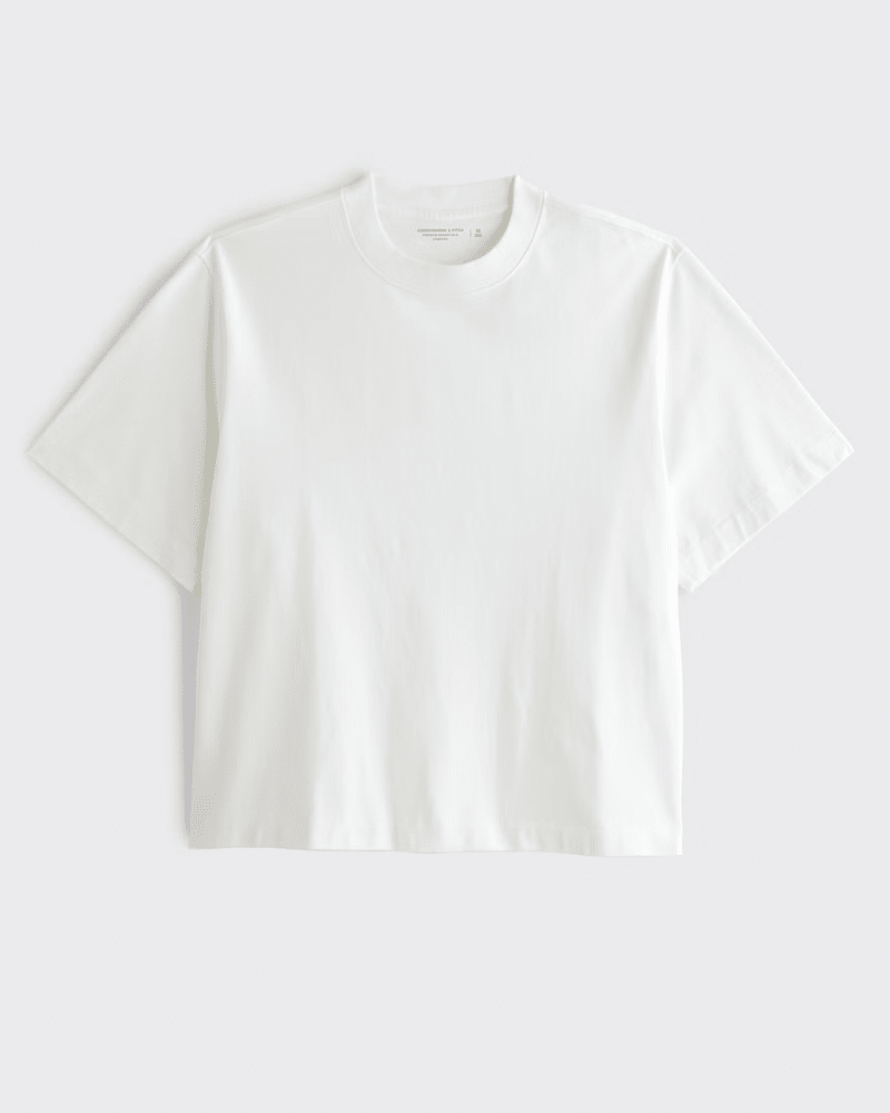 Premium Heavyweight Cropped Tee