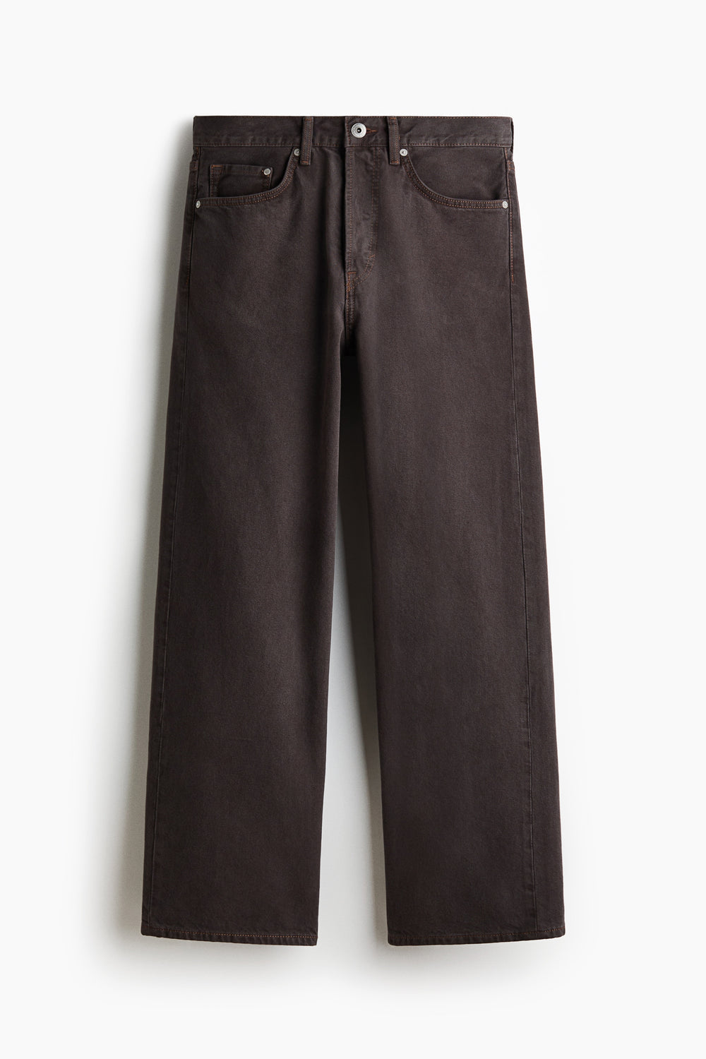 Loose Jeans — Dark Brown