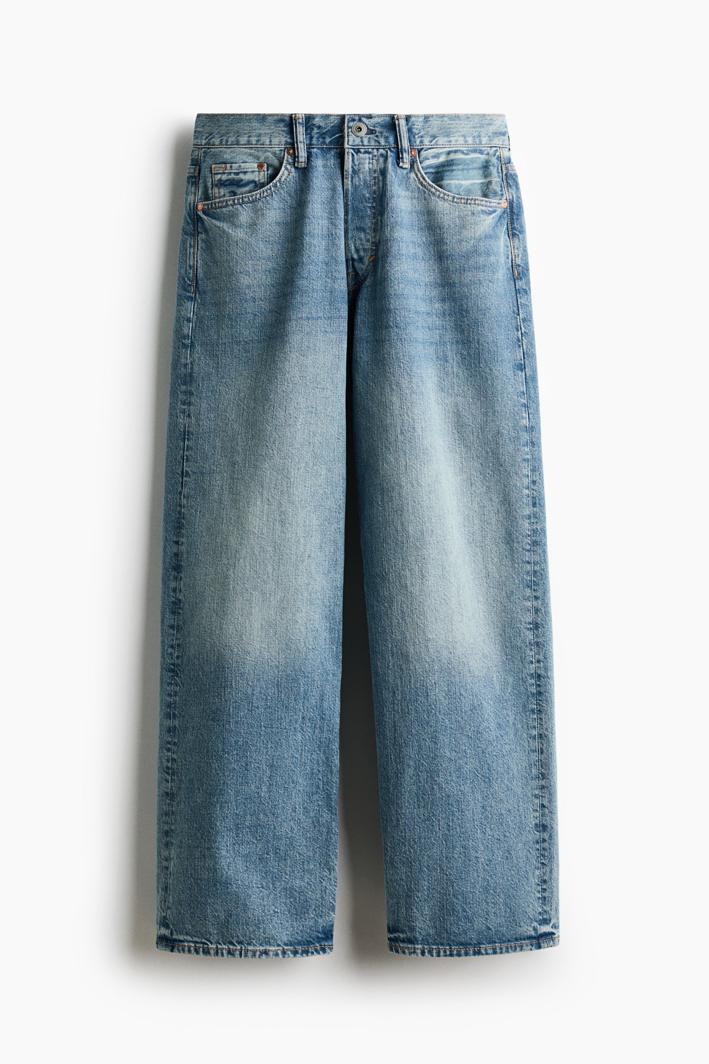 Loose Jeans — Denim Blue