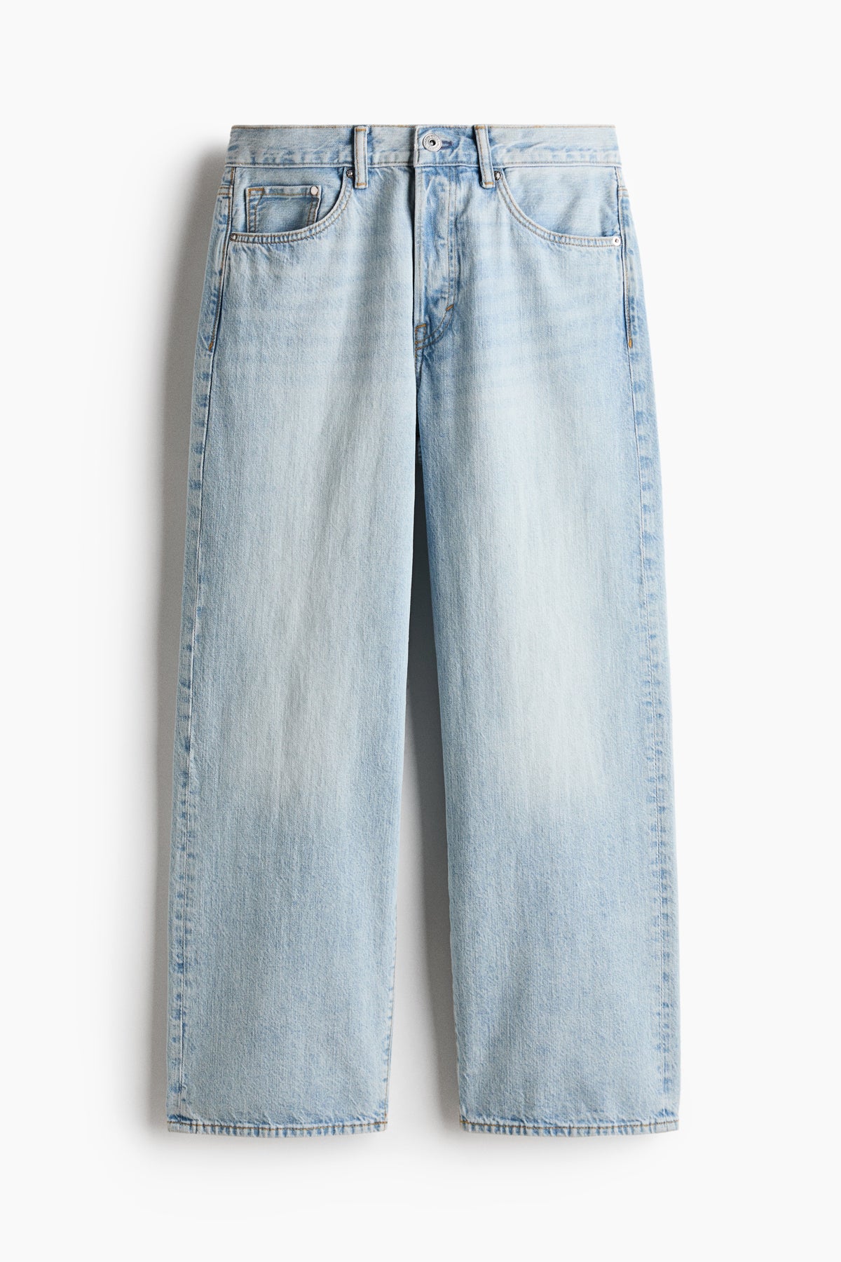 Loose Jeans — Light Denim Blue