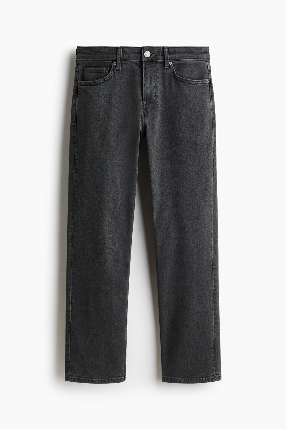 Regular Jeans — Dark Denim Grey