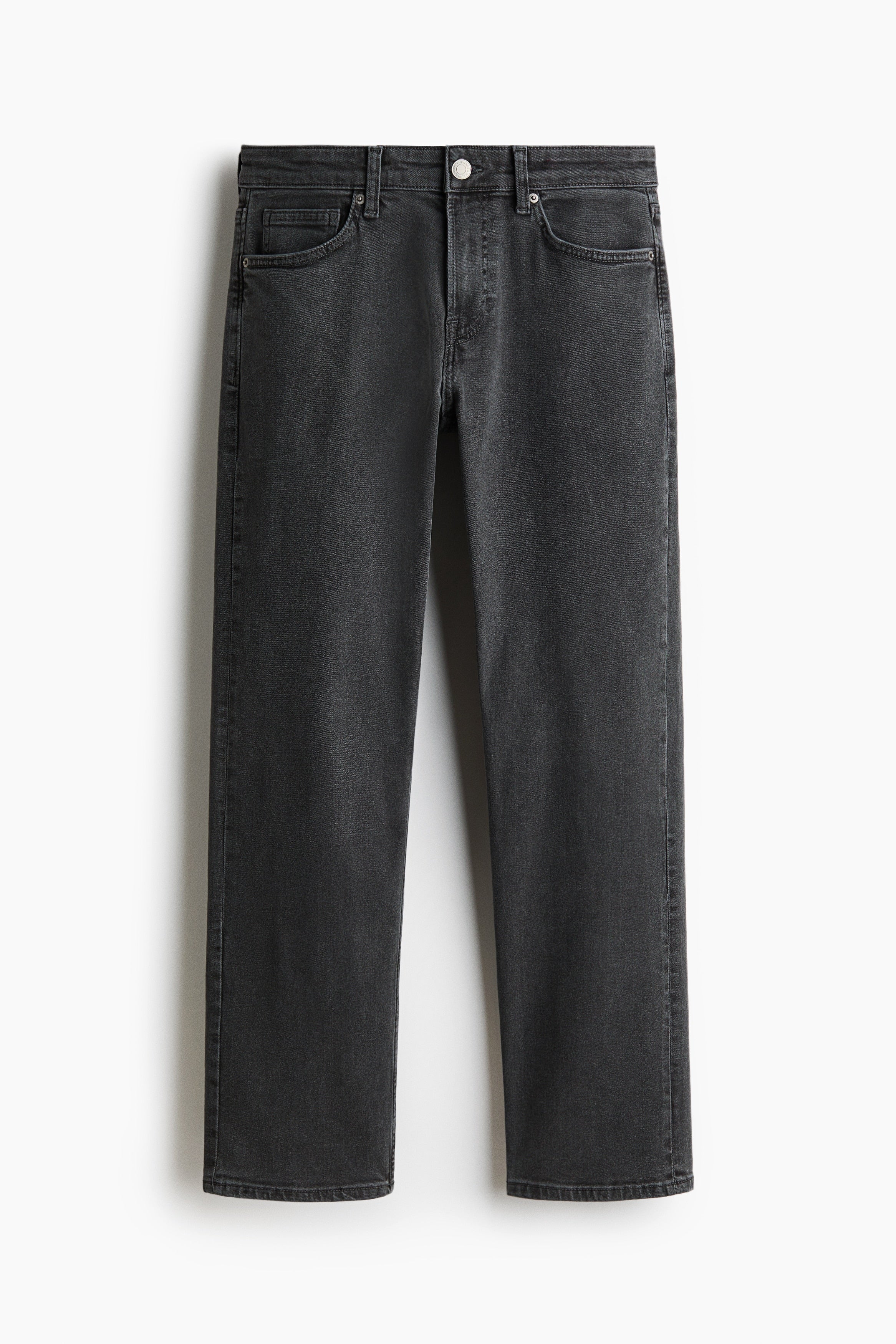 Regular Jeans — Dark Denim Grey