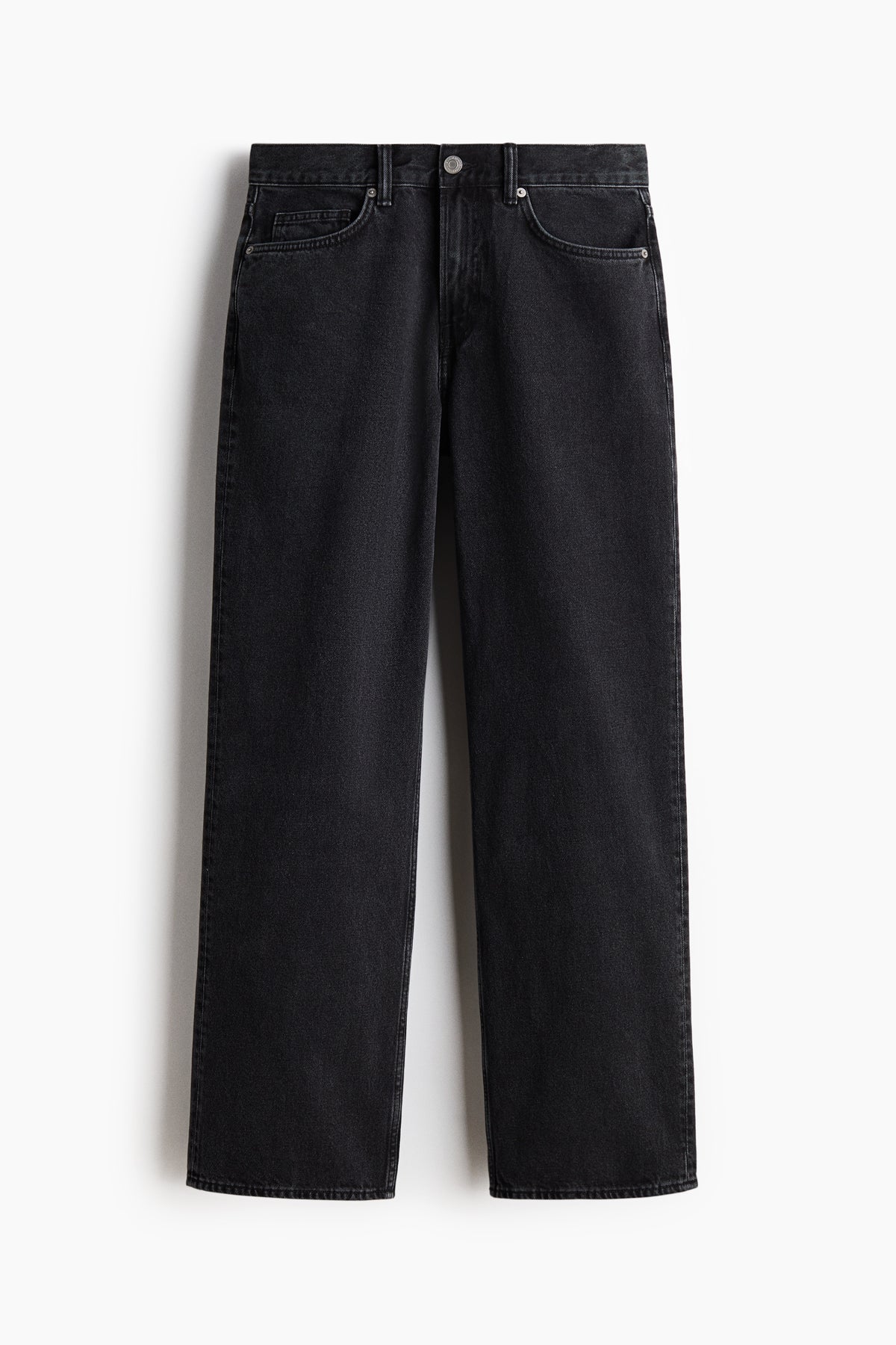 Relaxed Jeans — Black