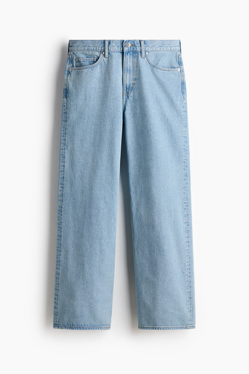 Relaxed Jeans — Light Denim Blue