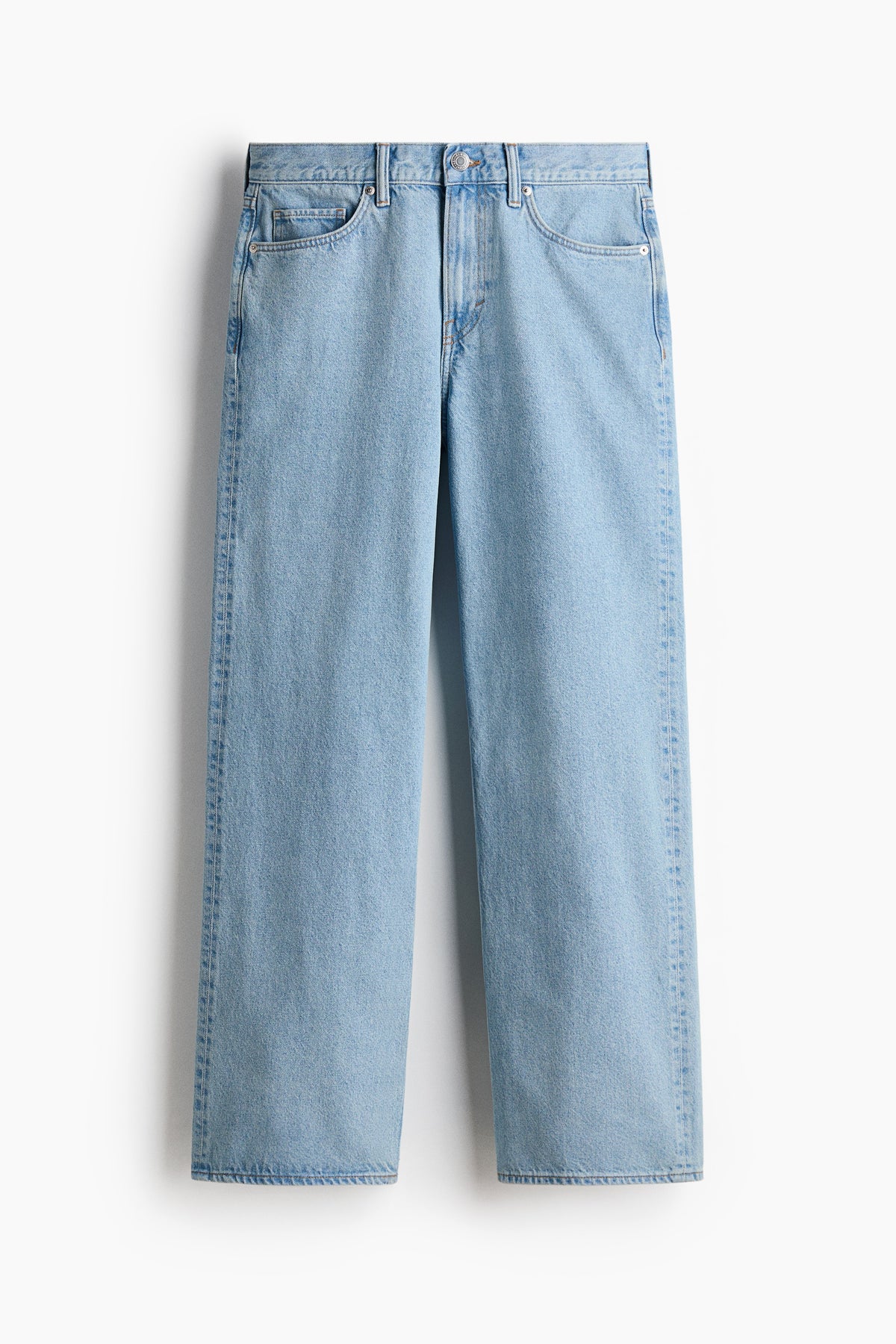 Relaxed Jeans — Light Denim Blue