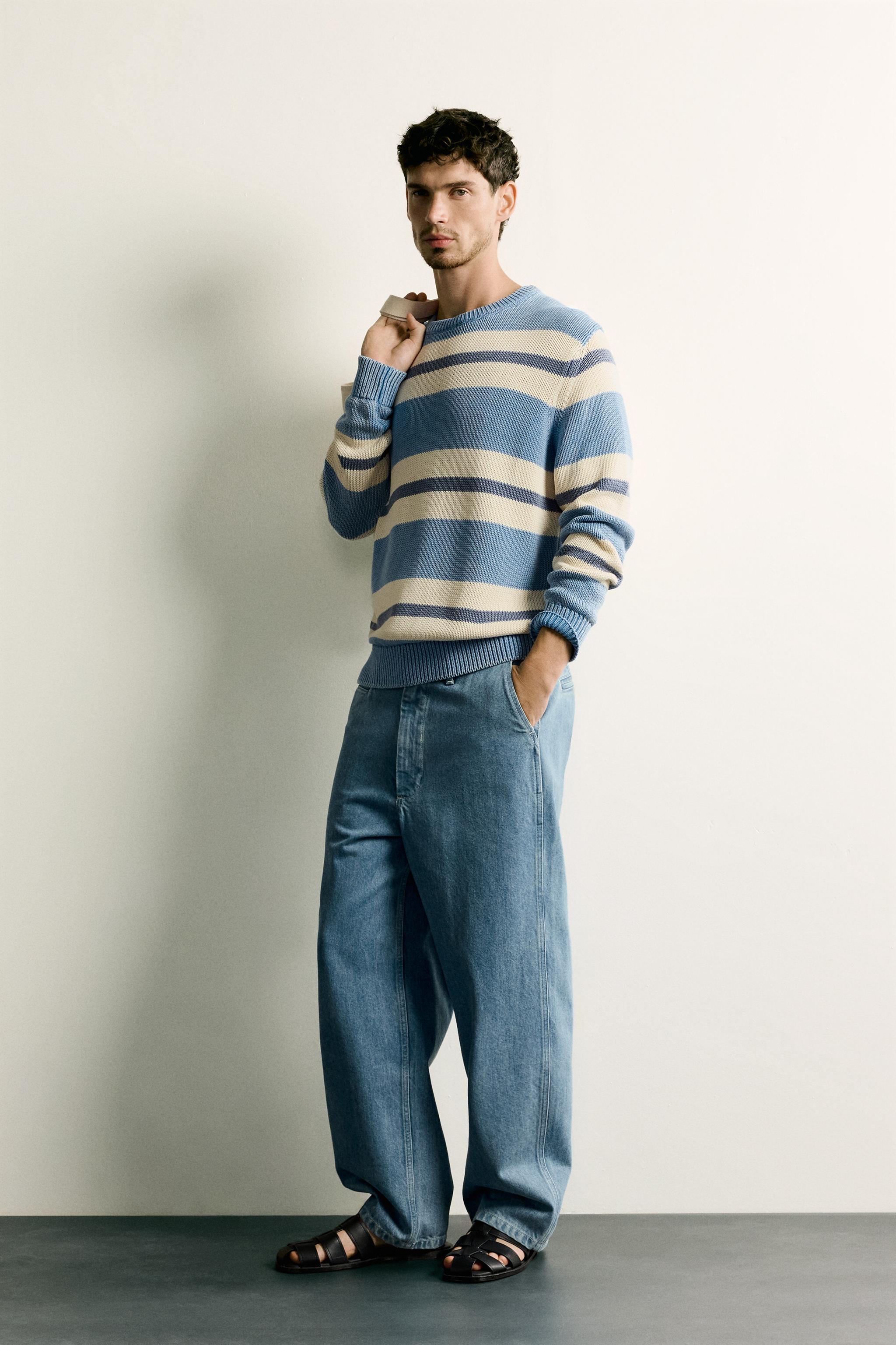 Straight-Leg Denim Chinos