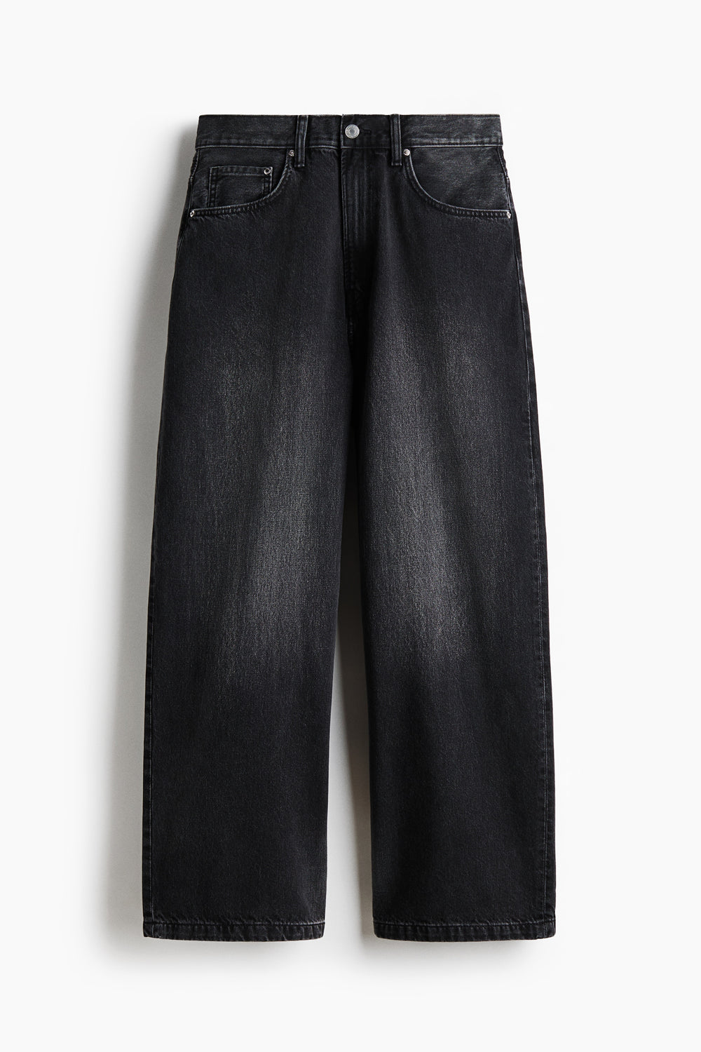 Super Baggy Jeans — Dark Denim Grey