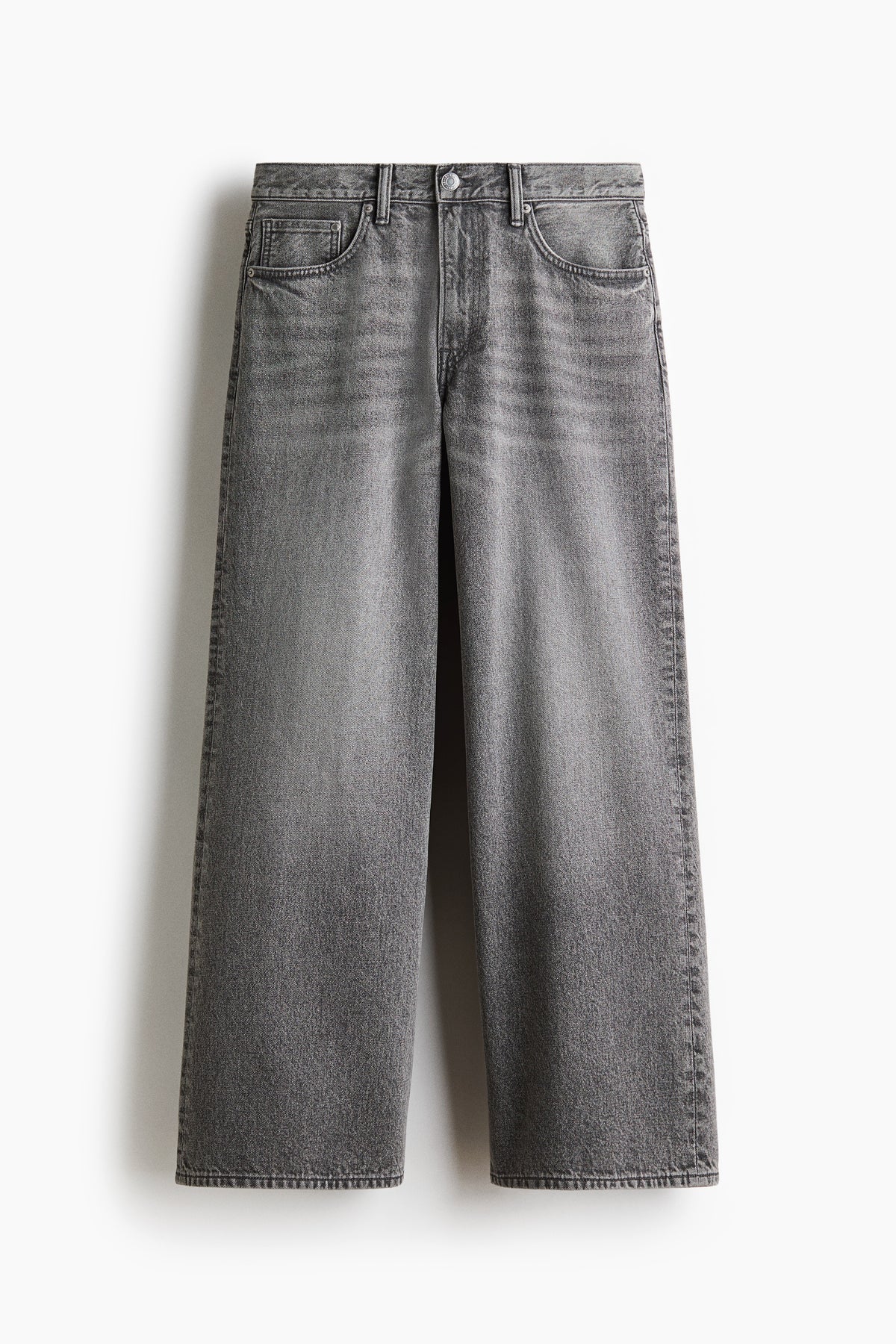 Wide Jeans — Denim Grey