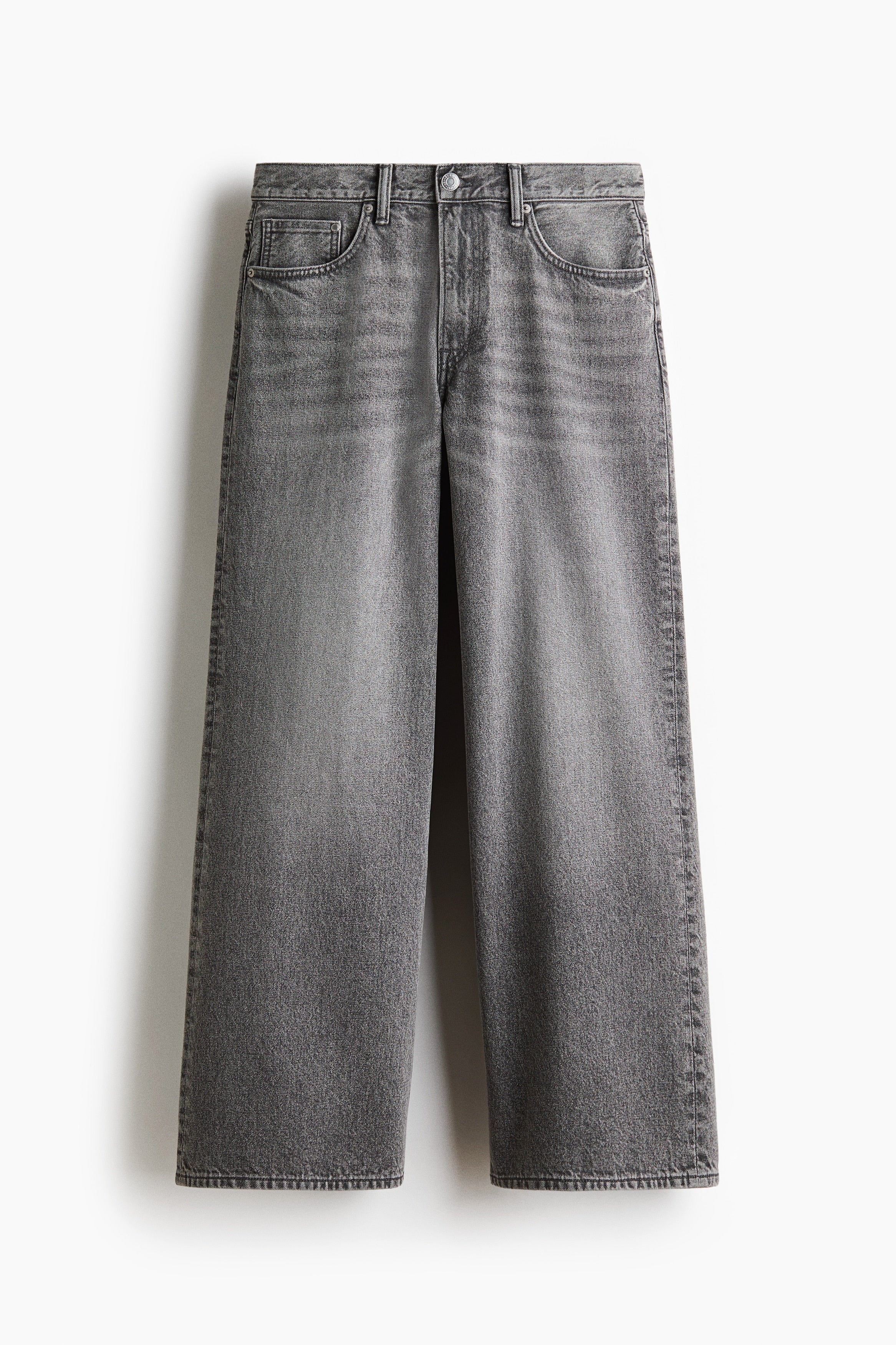 Wide Jeans — Denim Grey