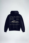 Zip Hoodie LSA Porsche blue 405g