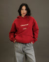 Hoodie Dark Necessities Red grunge 405 g