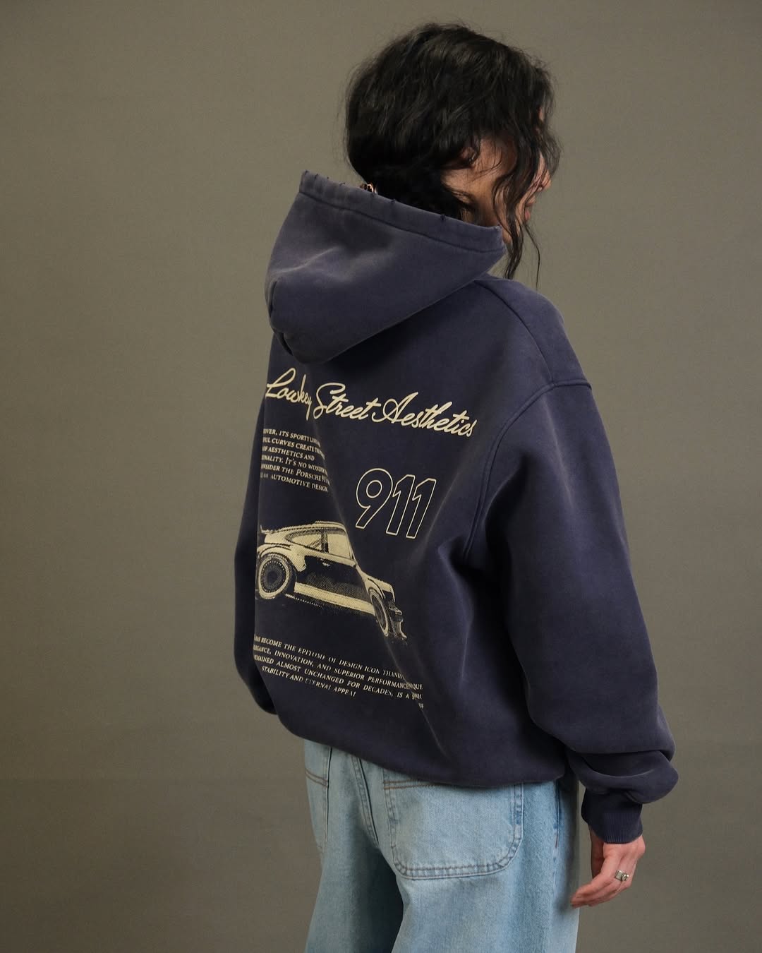Hoodie Porsche DeepBlue 450g