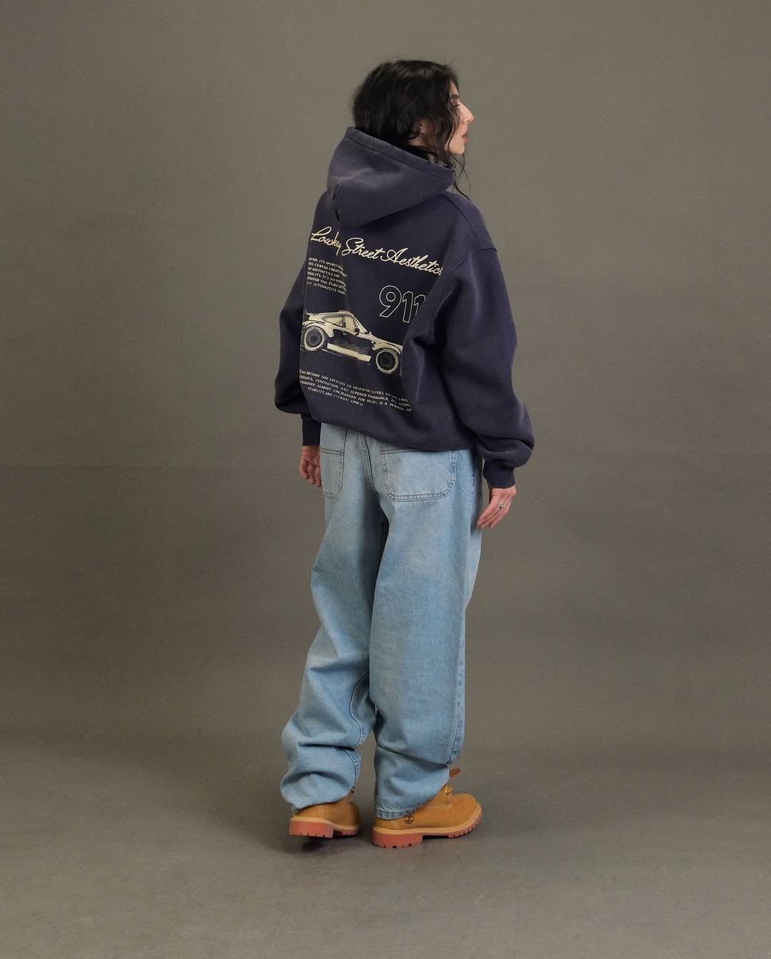 Hoodie Porsche DeepBlue 450g