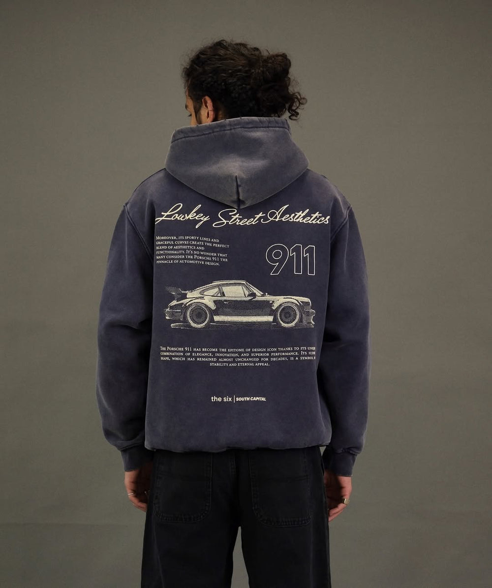 Hoodie Porsche DeepBlue 450g